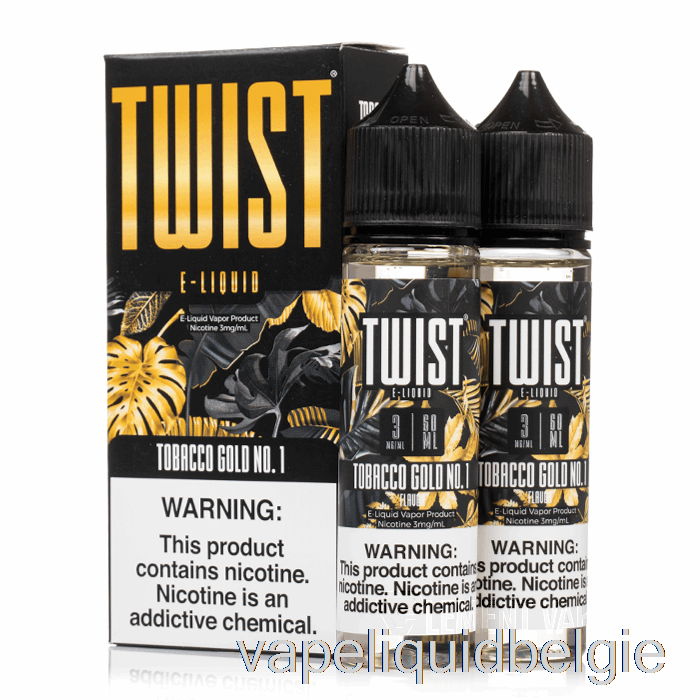 Vape Vloeibare Tabak Goud Nr. 1 - Twist E-vloeistof - 120 Ml 18 Mg